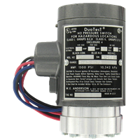 Series H2 Dual-Action Explosion-Proof Pressure Switch